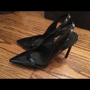 Kurt Geiger snake print sling backs size 40